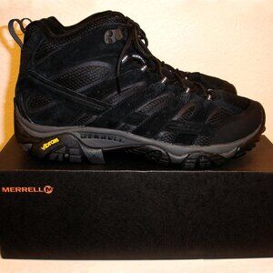 Merrell Men’s Moab 2 Mid Ventilator Black Night/J06049